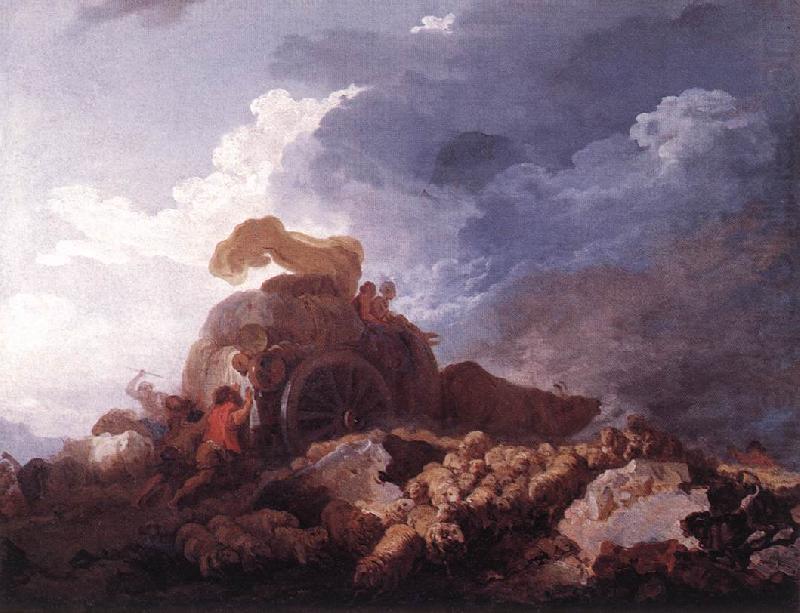 The Storm, Jean Honore Fragonard